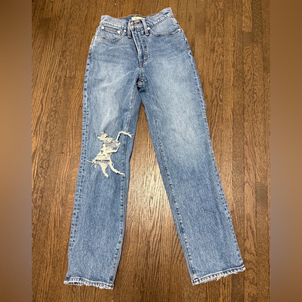 Madewell Classic Blue Denim Jeans